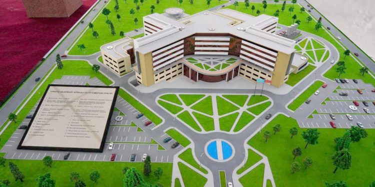 Түркістанда еліміздегі ең ірі ауруханалардың бірі салынуда