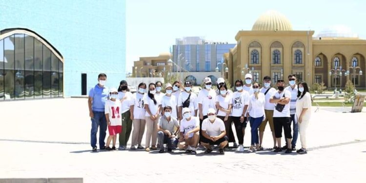 Сайрам ауданының еріктілері елордадан оралды