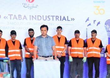 «TABA INDUSTRIAL» ЖШС «ТАССАЙ» индустриялық аймағында орналасқан