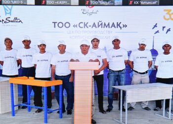 Шымкентте «UKO-S Star» ЖШС — металл бөшкелерін шығаратын кәсіпорын ашылды