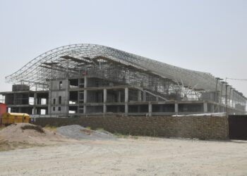 Шымкент әкімі әуежайдың жаңа терминал құрылысының барысын тексерді