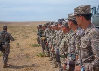 Түркістан облысындағы полигонда нұсқаулық-әдістемелік сабақ өтті