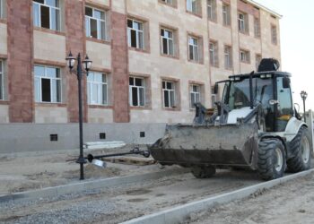 Түркістан: Мақтааралда 1200 орындық мектеп салынды