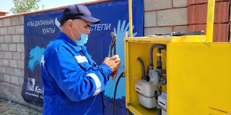Түркістан облысының 19 елді мекеніне газ жетті