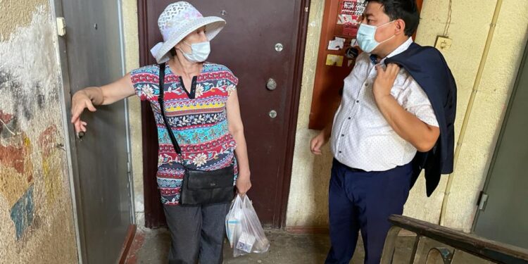 Әл-Фараби ауданында халық санағы бойынша қызмет көрсететін бұрыштар ашылуда