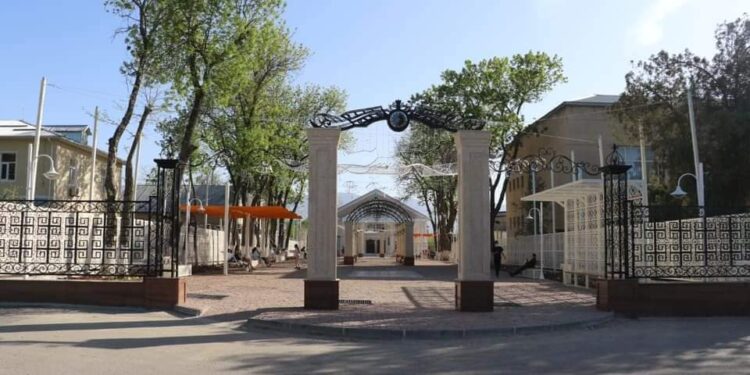 Түлкібаста абаттандыру бағытында ауқымды жұмыстар атқарылды