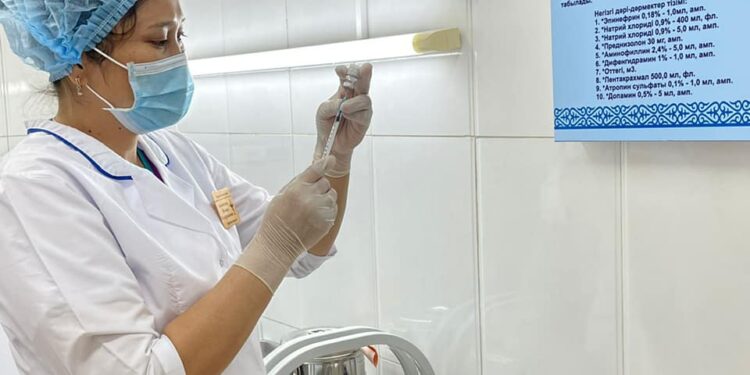 Түркістан облысында 66 мыңнан астам адам ревакцинациядан өтті