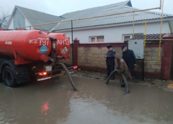 Су басу қаупі төнген аймақтар бақылауда