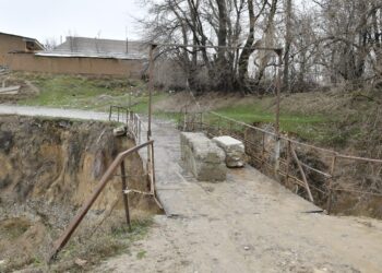 Екі ауданды жалғап тұрған көпір қайта қалыпқа келтіріледі