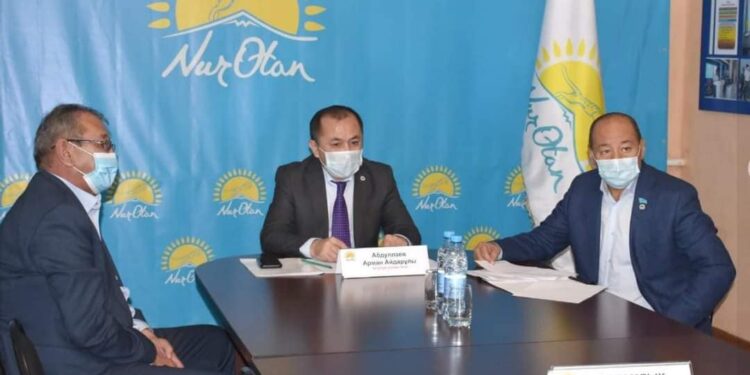 Қазығұрт ауданы әкімінің қабылдауында нақты  мәселе шешілді