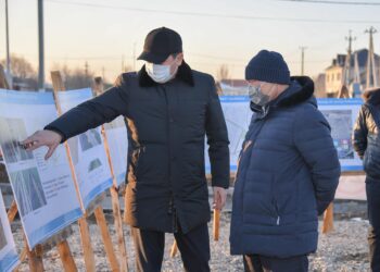 Түркістанның ескі бөлігінде инфрақұрылым жаңарып, шағынаудандар көркейе түсті