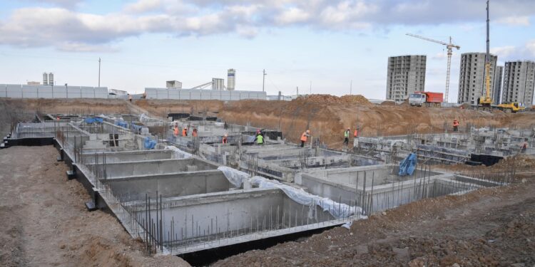 Түркістанда құқық қорғау органдарының ғимараттары салынып жатыр