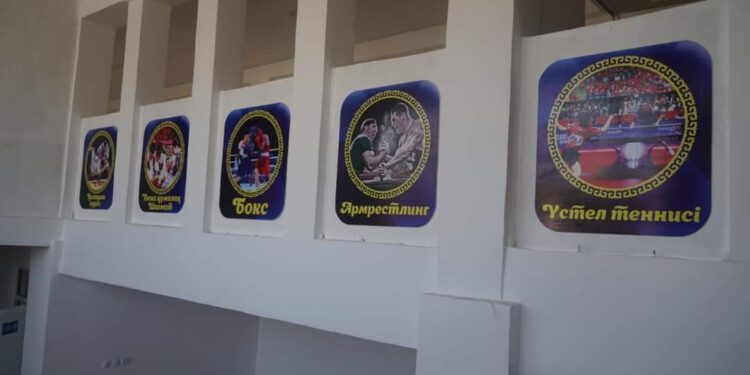 Келесте 80 млн. теңгенің спорт кешені бой көтерді