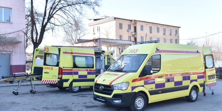 Шымкент қалалық жедел жәрдем станциясына жаңа автокөліктер берілді