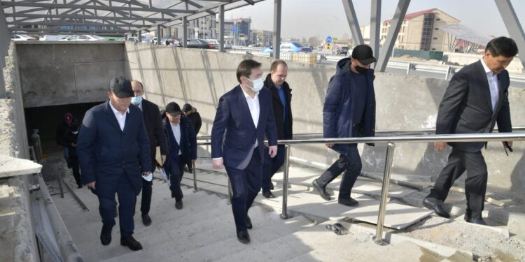 Жаяу жүргіншілер өтетін тоннель құрылысы көктемде пайдалануға беріледі