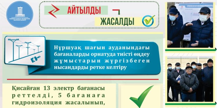 Айтылды — жасалды