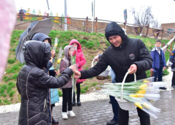 Шымкентте «жайлау күні» гүлдер жәрменкесі өтті