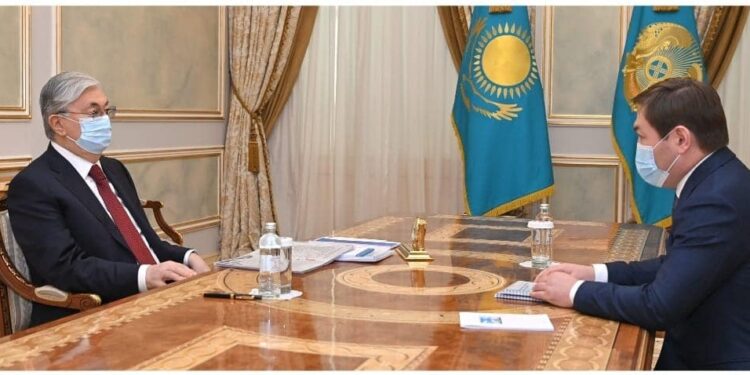 Мемлекет басшысы Шымкент қаласының әкімін қабылдады