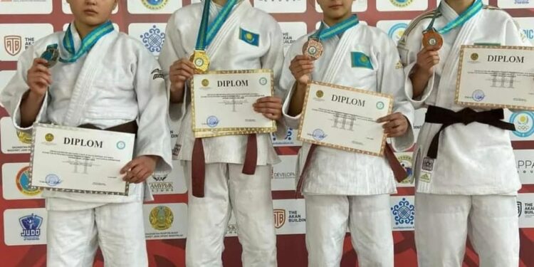 Шымкенттік дзюдошылар ел біріншілігінде жеңімпаз атанды