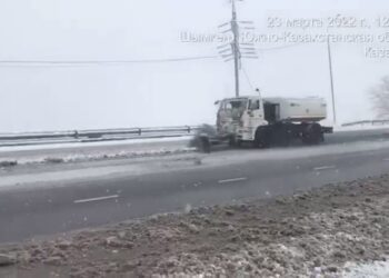Қар тазалау жұмыстары жүргізілуде