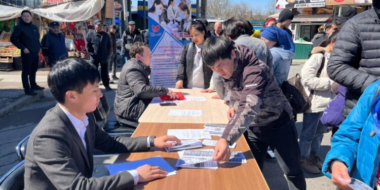 «Айна» базарда бос жұмыс орындар жәрменкесі өтті