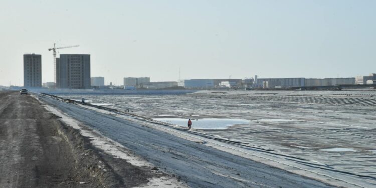 Қазақ жастары Түркістандағы ескек есу базасында жаттығады