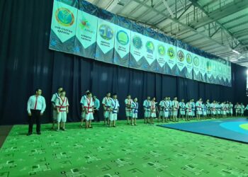 Шымкентте қазақ күресінен ел біріншілігі өтуде!