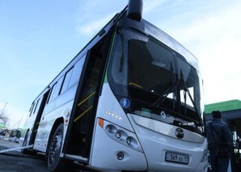 №34 бағыттағы автобустар жаңаланды