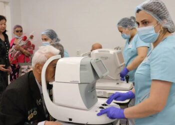 Тыл ардагарлерінің көз жанарлары тексерілді