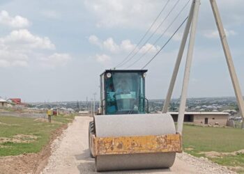 195, 275, 276 орамдарға шағал тас төсеу жұмыстары атқарылды