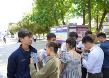 Шымкентте «жеңіс лентасы» акциясы ұйымдастырылды