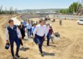 Шымкент әкімі Қонаев даңғылы  жалғасының құрылысы барысын аралады