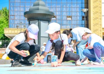 Шымкентте балалар күні аталып өтті