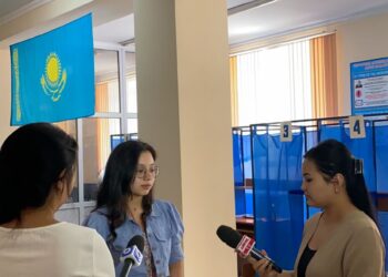 Алғаш рет дауыс берді