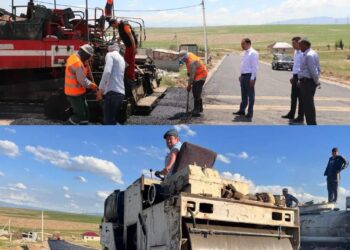 Әл-Фараби ауданында 30 көшеге асфальт төселеді