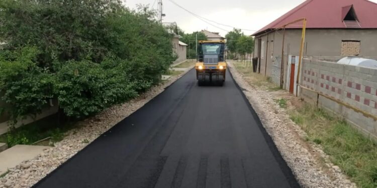 Базарқақпа тұрғын алабының барлық көшелері жөнделді