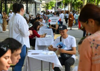 Шымкентте бос жұмыс орындары жәрмеңкесі өтті