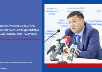 Өткен жылдың осы жылмен салыстырғанда сыртқы сауда айналымы 40% ға артқан