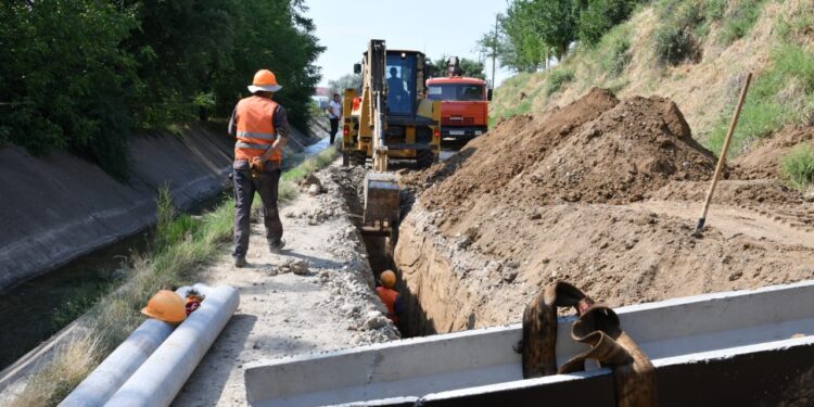 Ұлағатты кәрізбен қамту құрылысы жыл соңына дейін аяқталады