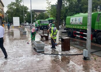 Тазалық жұмыстары