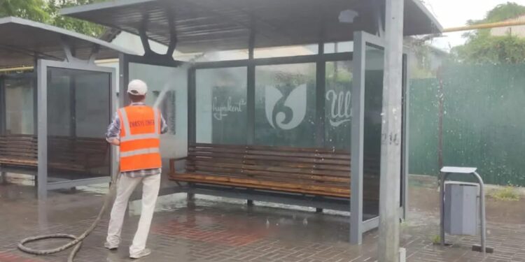 Қаратау ауданында тазалық жұмыстары қарқын алды