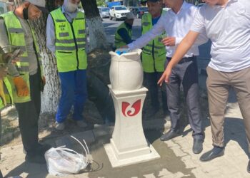 Шымкентте алты жерге ауызсу бұрқақтары орнатылды