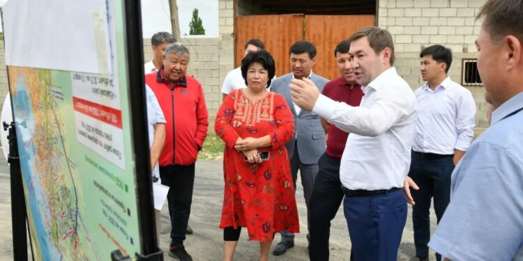 Гулистан көшесіндегі жөндеу жұмыстары аяқталуға жақын