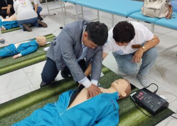 Журналистер симуляциялық орталықтың жұмысымен танысты