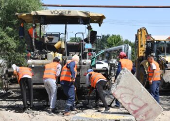 Қала әкімі Адырбеков көшесінің құрылысымен танысты