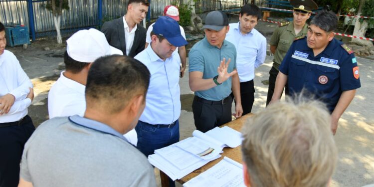 Шымкентте жаңа өрт депосы салынуда