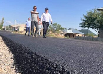 Ынтымақ көшесіне орташа жөндеу жұмыстары жүргізілуде