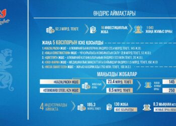 Шымкентте жыл басынан бері 5 кәсіпорын ашылды