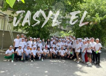 «Жасыл ел»  еңбек жасақтарының жұмыстары жалғасуда