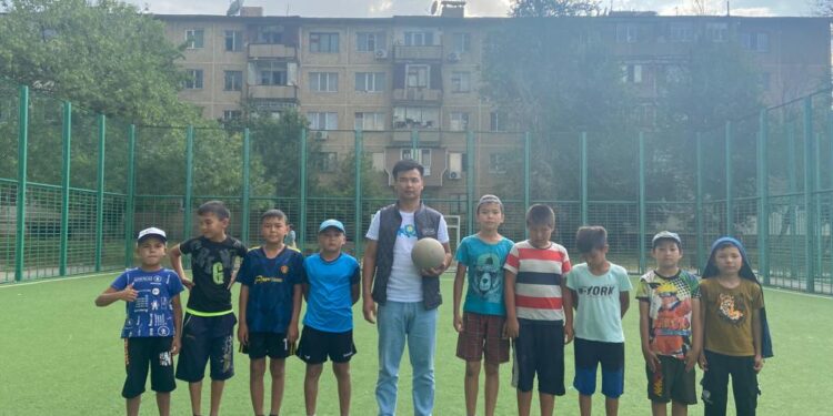 Жасөспірімдер арасында спорттық шара өтті